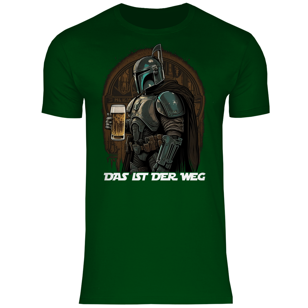 Karl – Mandalorian Bier Spaß Herren T-Shirt