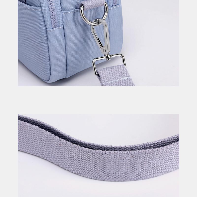 Crossbody-Tasche mit mehreren Fächern und großer Kapazität