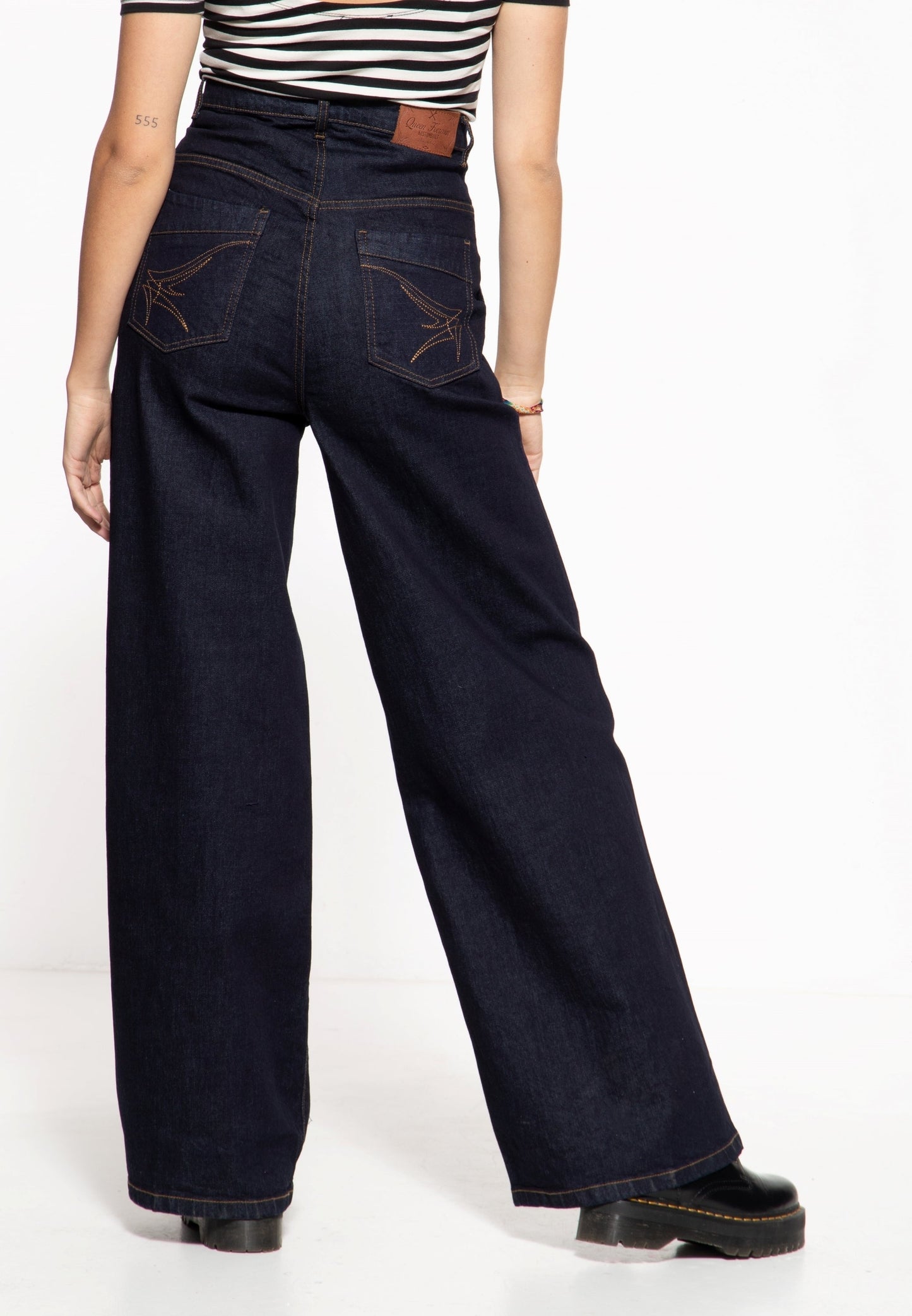 Kim – Damen Flared High Waist Jeans