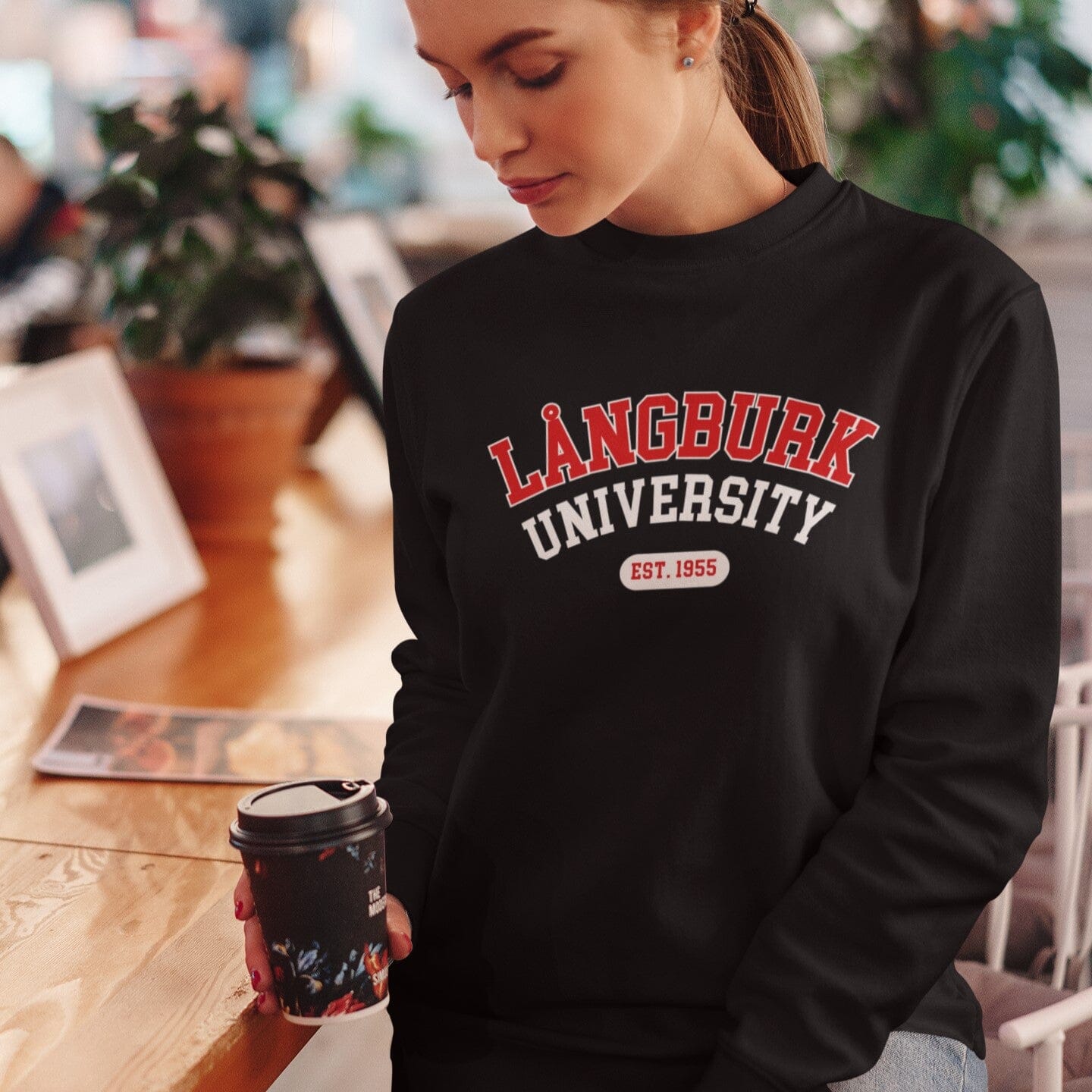 Bradley – Unisex Universitäts-Sweatshirt