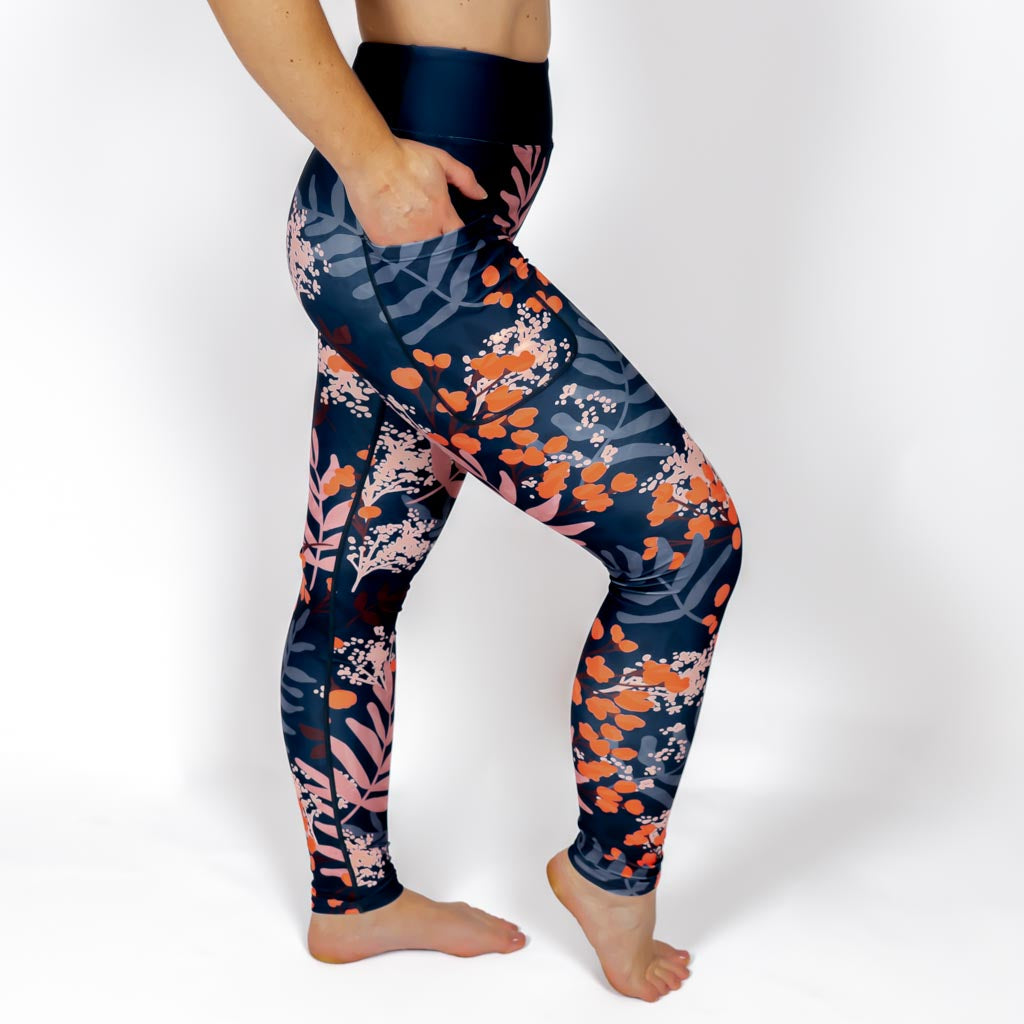 Ann – Damenleggings mit Taschen