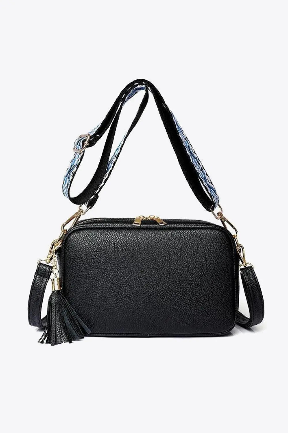 PU Leder Quaste Crossbody Tasche