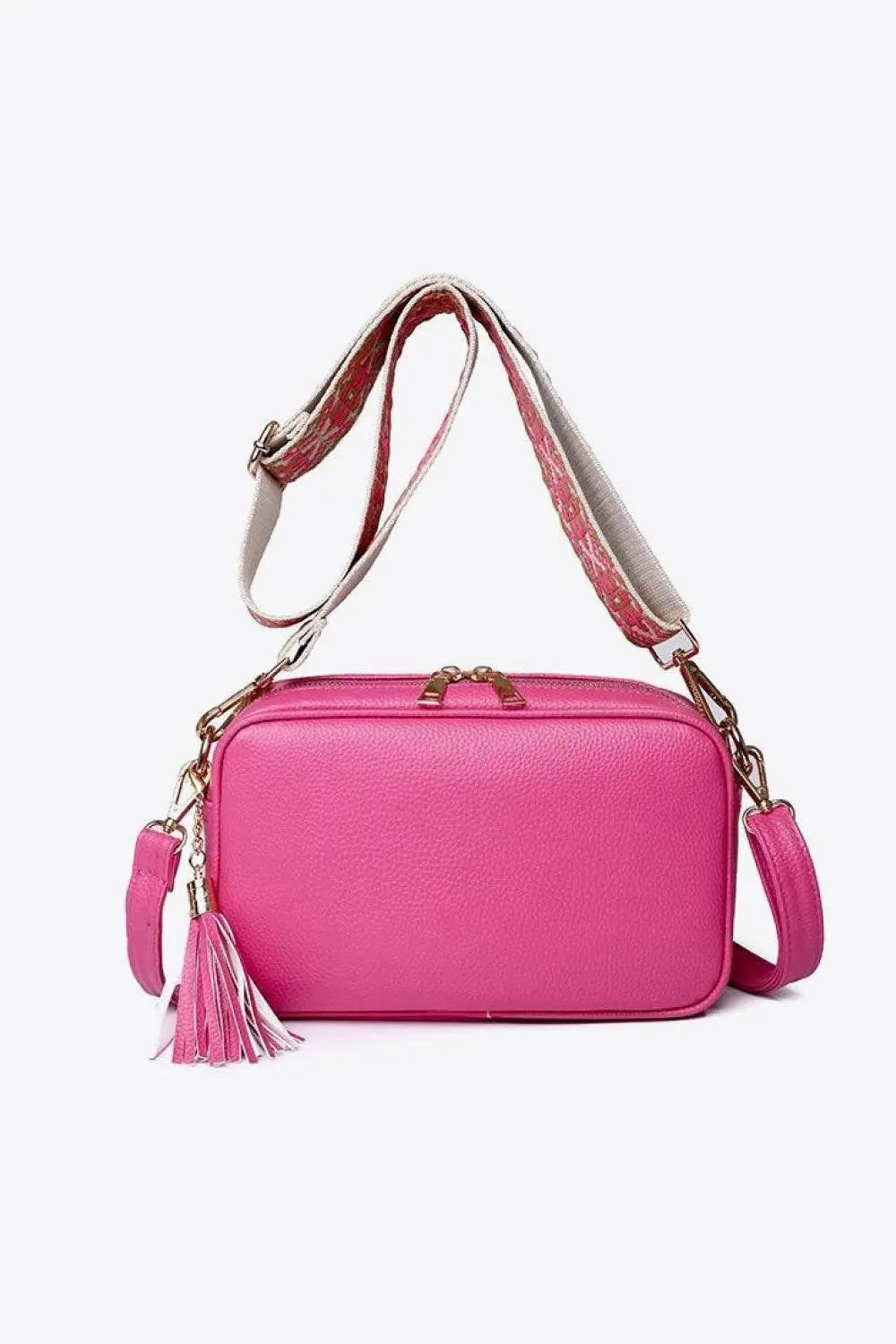 PU Leder Quaste Crossbody Tasche