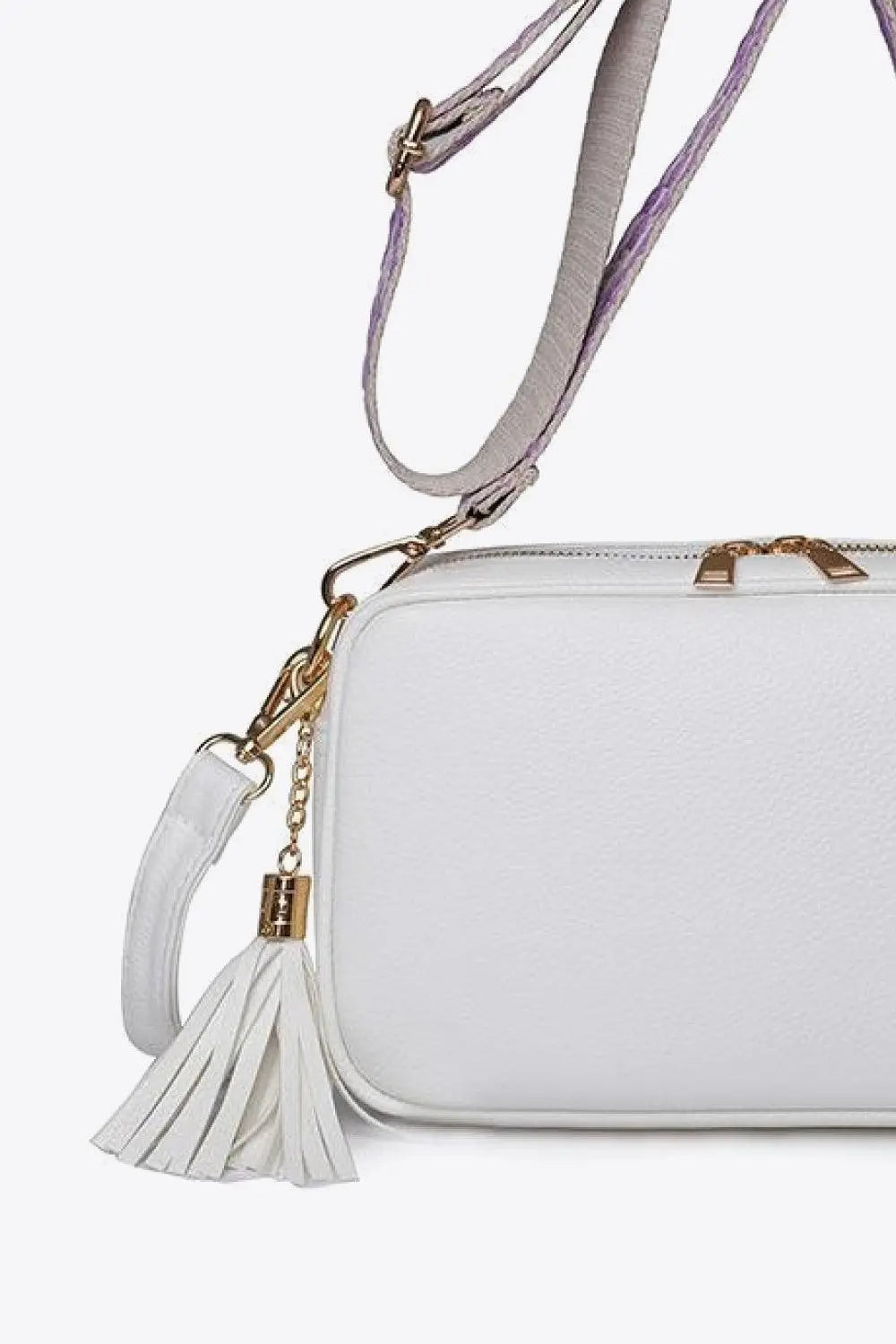 PU Leder Quaste Crossbody Tasche