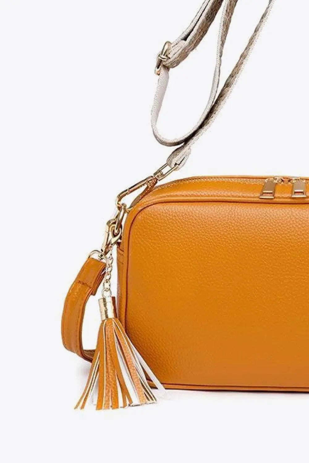 PU Leder Quaste Crossbody Tasche