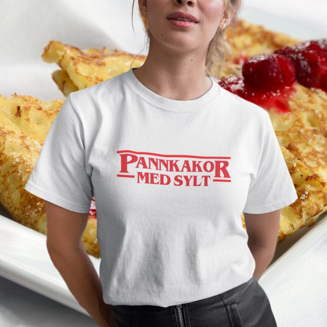 Anne – Unisex Pancakes mit Marmelade T-Shirt