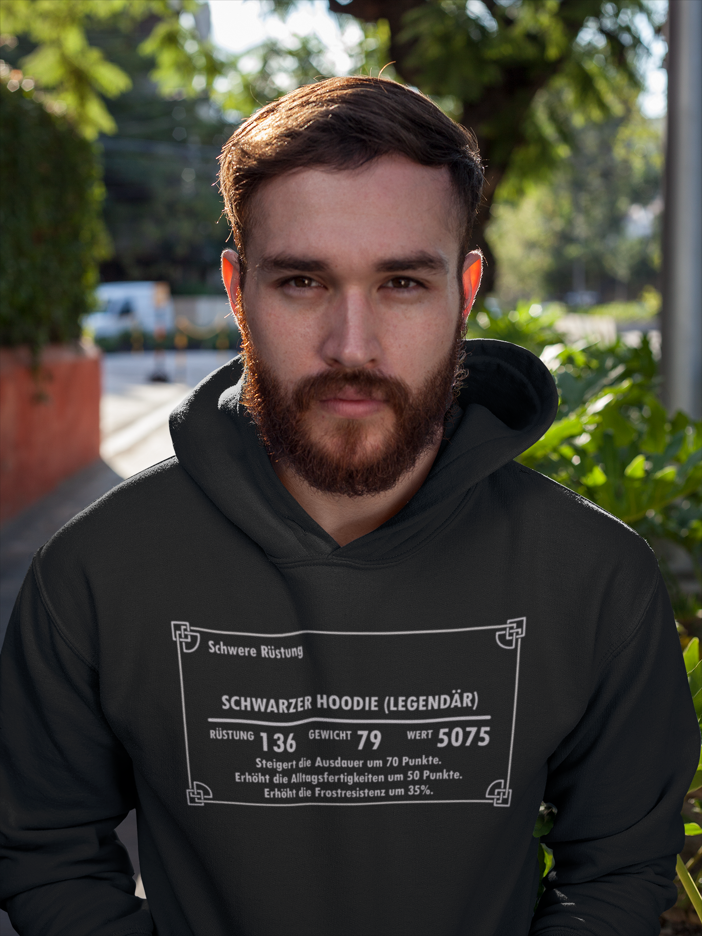 Eric – Unisex Hoodie mit Einzigartigem Rezept-inspirierten Grafikdesign