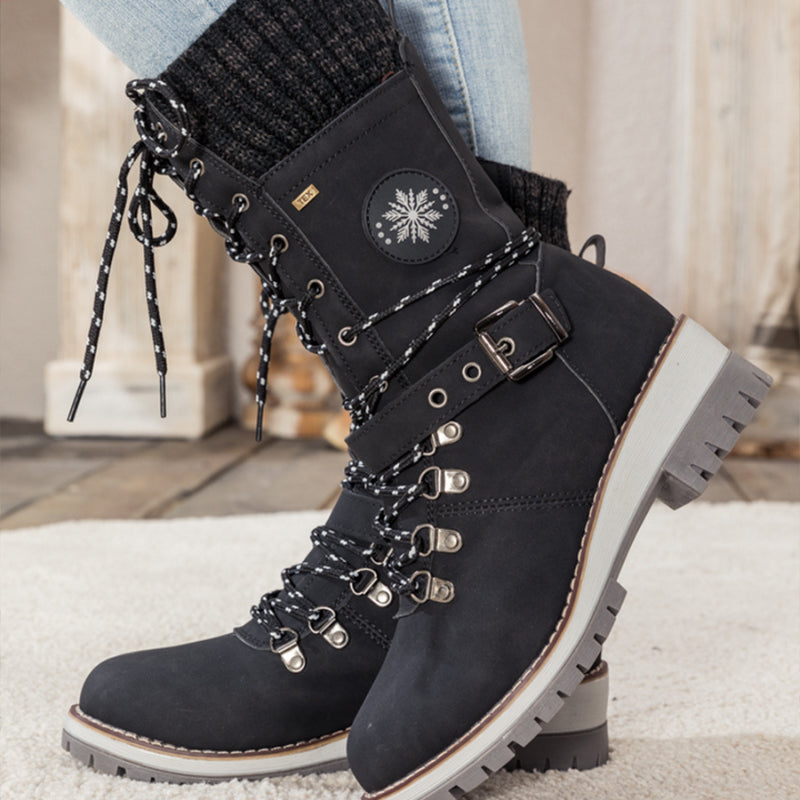 Mary – Wasserdichte Kniehohe Winterstiefel für Damen