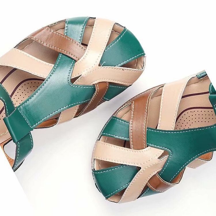 Stella™- Lässige Sandalen mit Keilabsatz