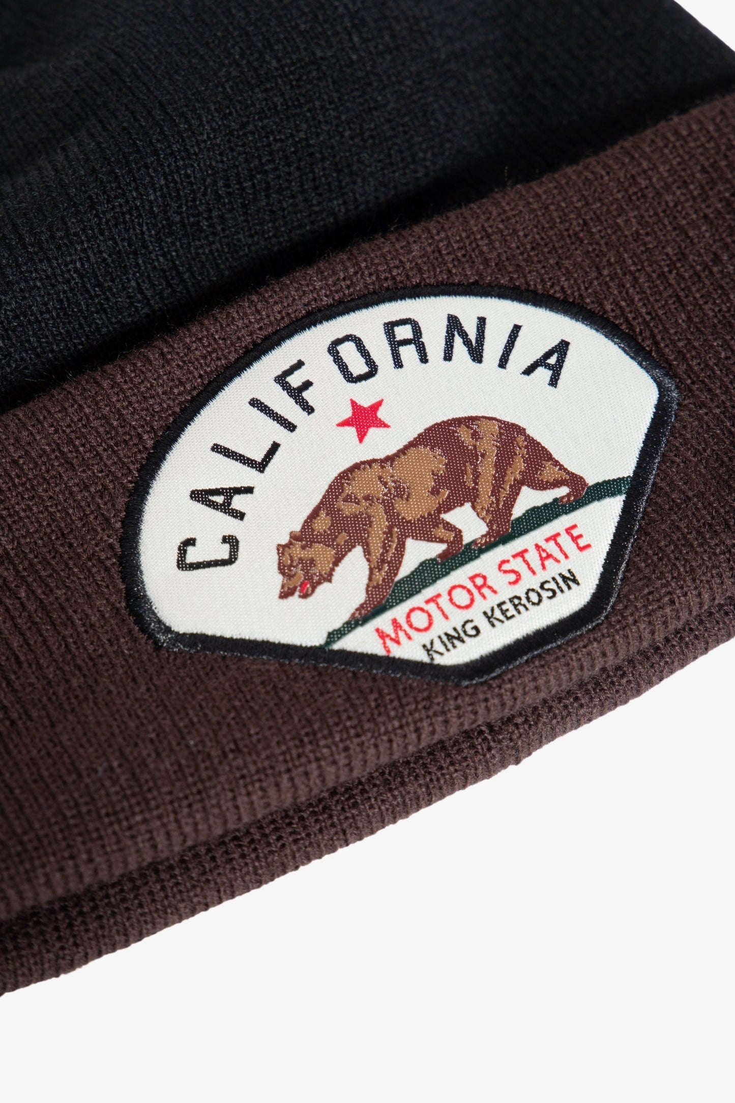 Mary – Unisex Strickmütze mit California Motor State Patch