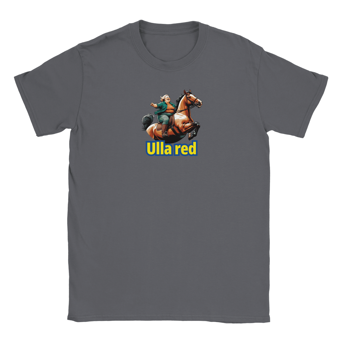 Christine – Unisex Ulla Rotes Print-T-Shirt