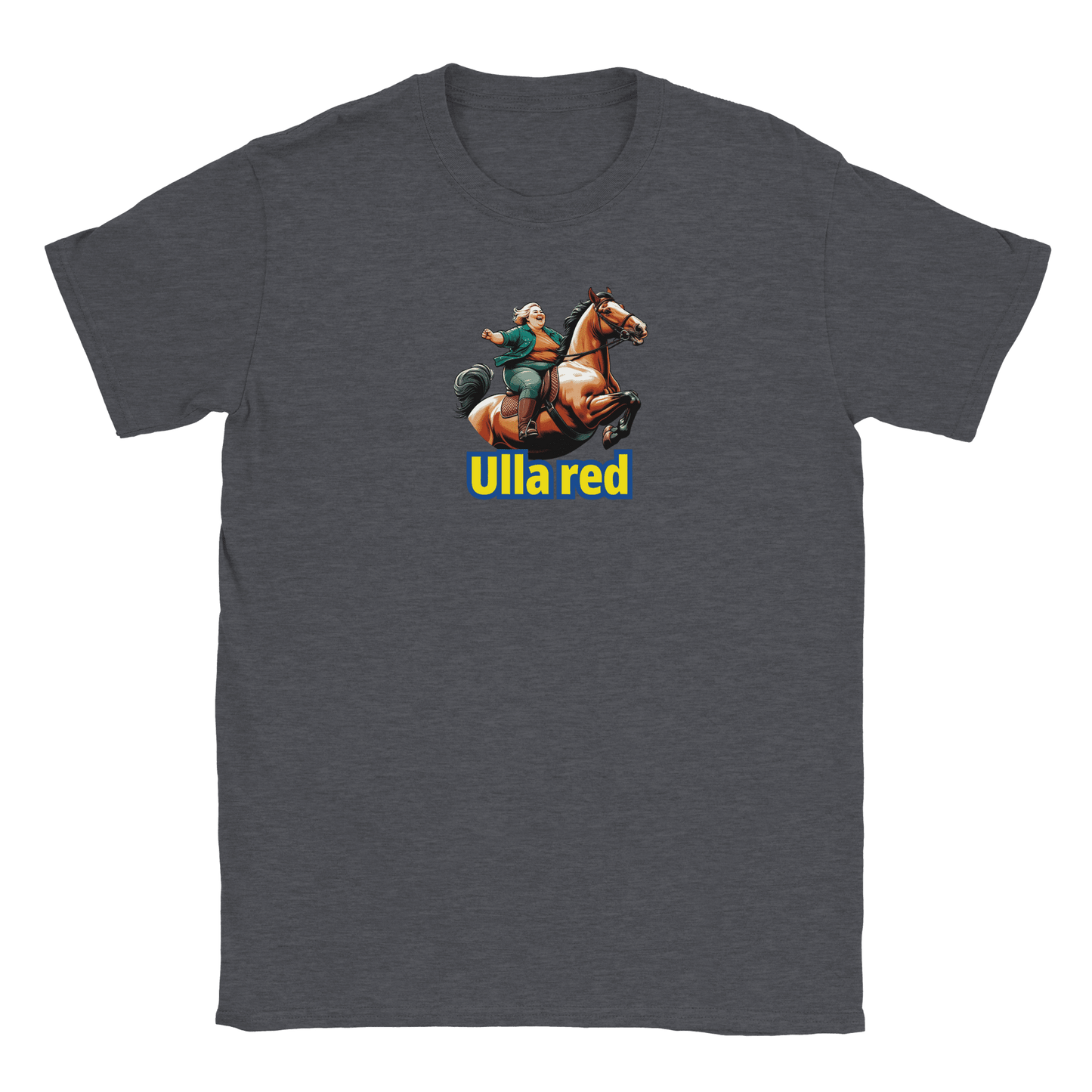 Christine – Unisex Ulla Rotes Print-T-Shirt